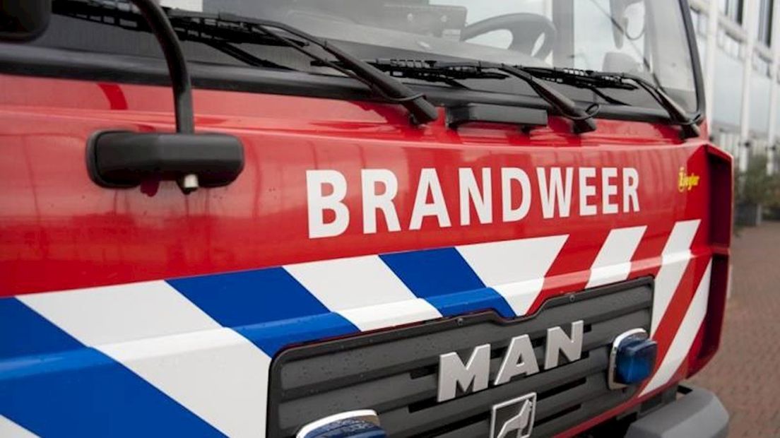 Woningbrand aan Cröddendijk in Lettele