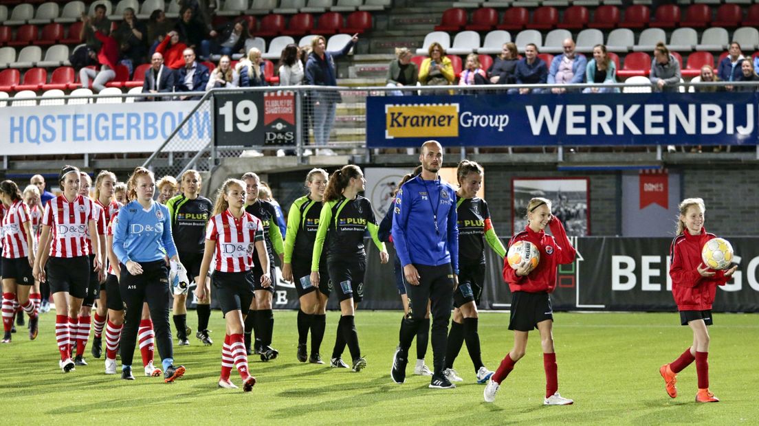 De voetbalvrouwen van Sparta/JVOZ
