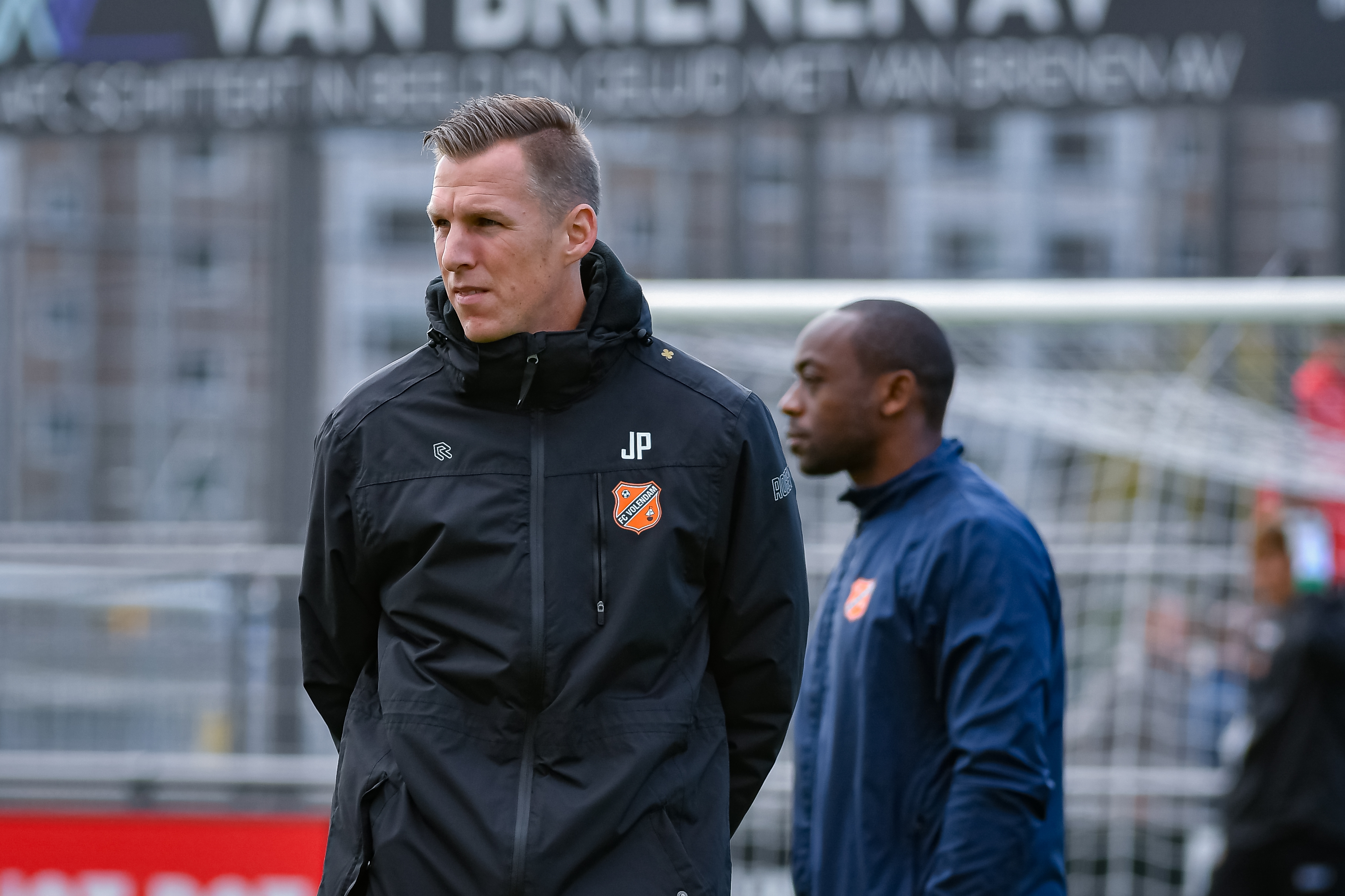 By Jong FC Volendam stie Johan Plat foar it earst op eigen fuotten as haadtrainer