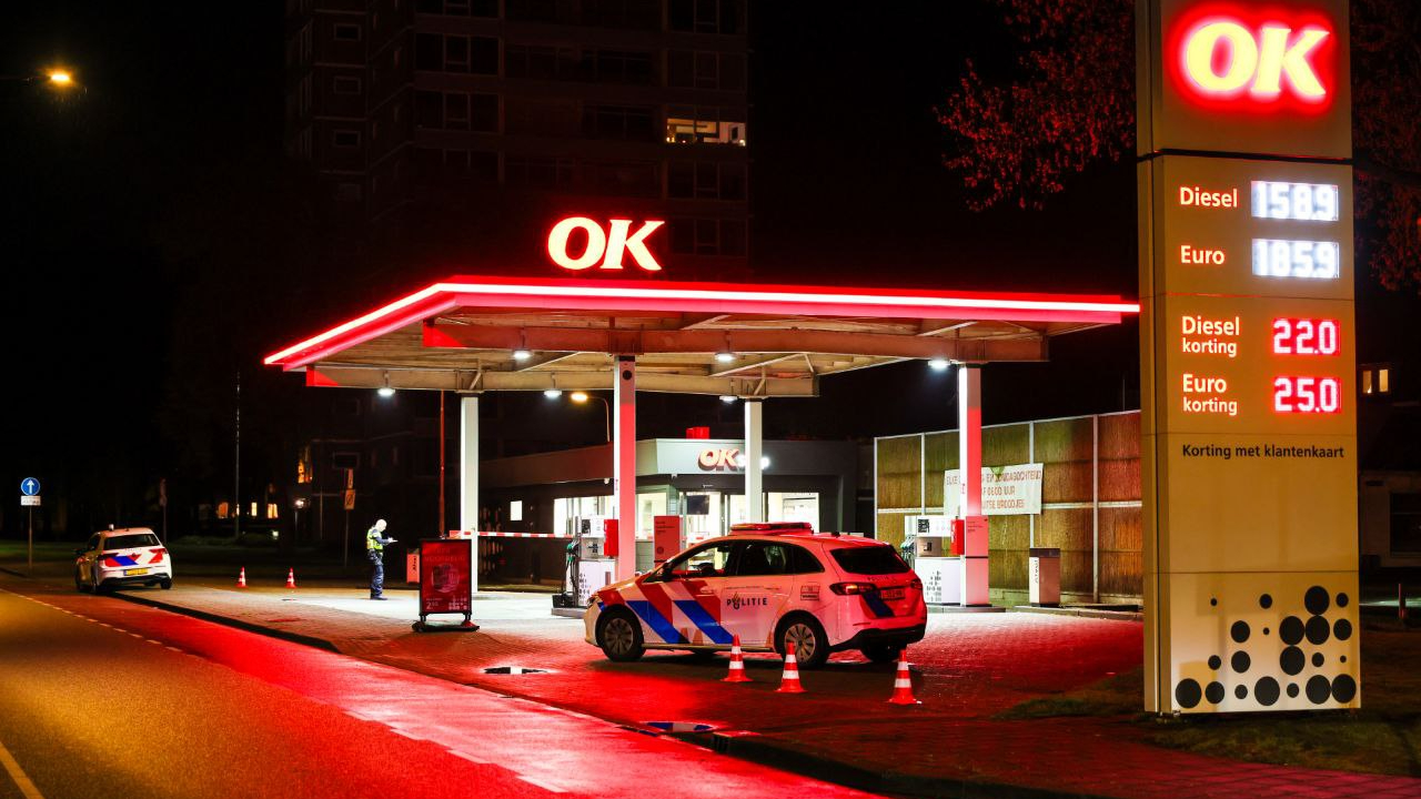 Tankstation in Enschede is overvallen.