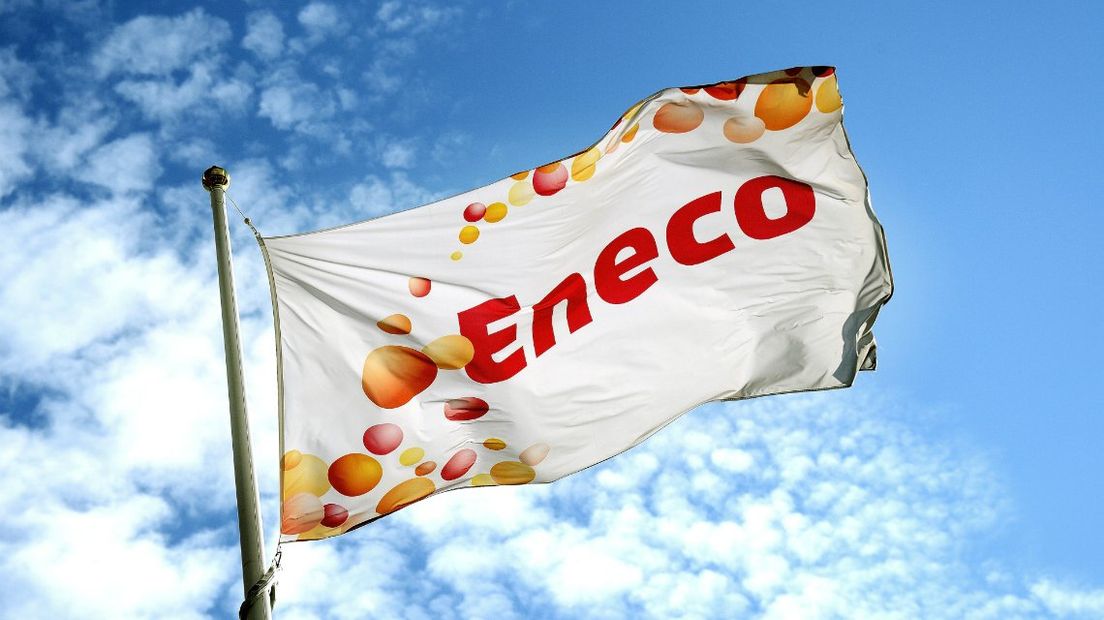 De vlag van Eneco.