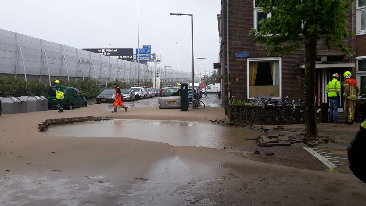 Buurtbewoners geschrokken na ravage in Rotterdam-Overschie