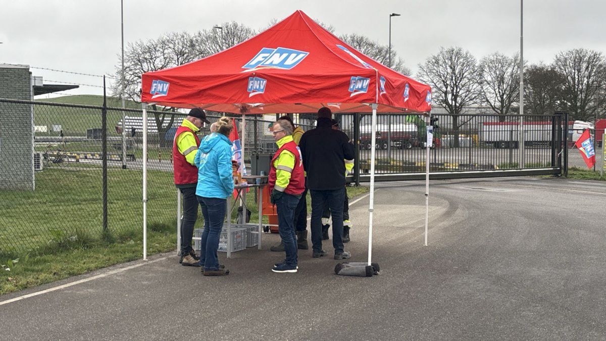 Afvalinzamelaars kunnen niet terecht in Wijster vanwege protestactie
