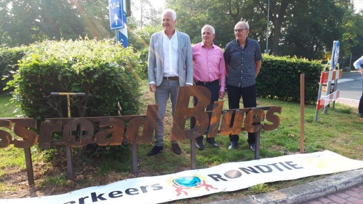 Grolloo heeft zijn bluesrotonde