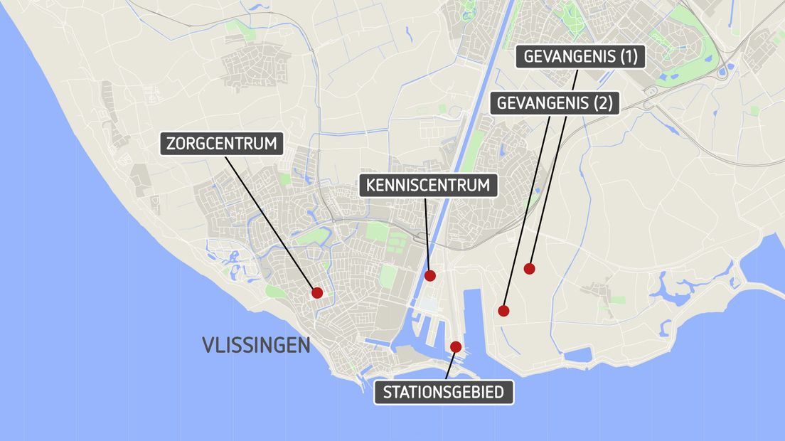 Waar komt wat van het compensatiepakket in Vlissingen?