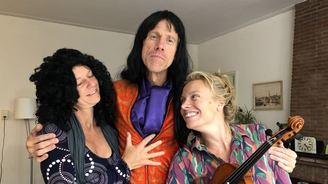 V.l.n.r, Froukje Wijbenga, Beno Hofman en Kirsten Otten.