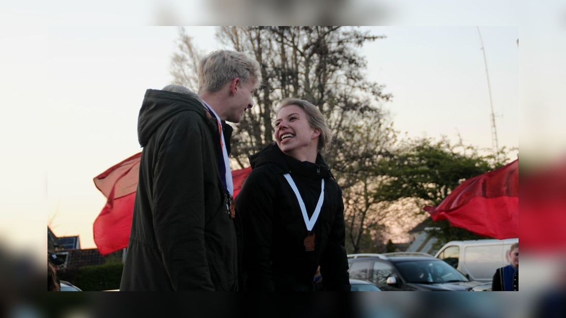 Tjitte en Ivanka wurde feestlik ûnthelle