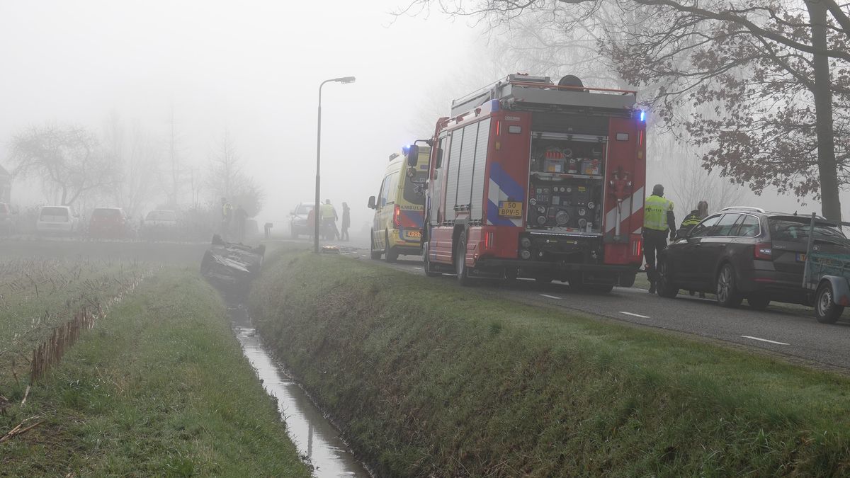Vrouw om het leven gekomen bij ongeluk in Bruchterveld