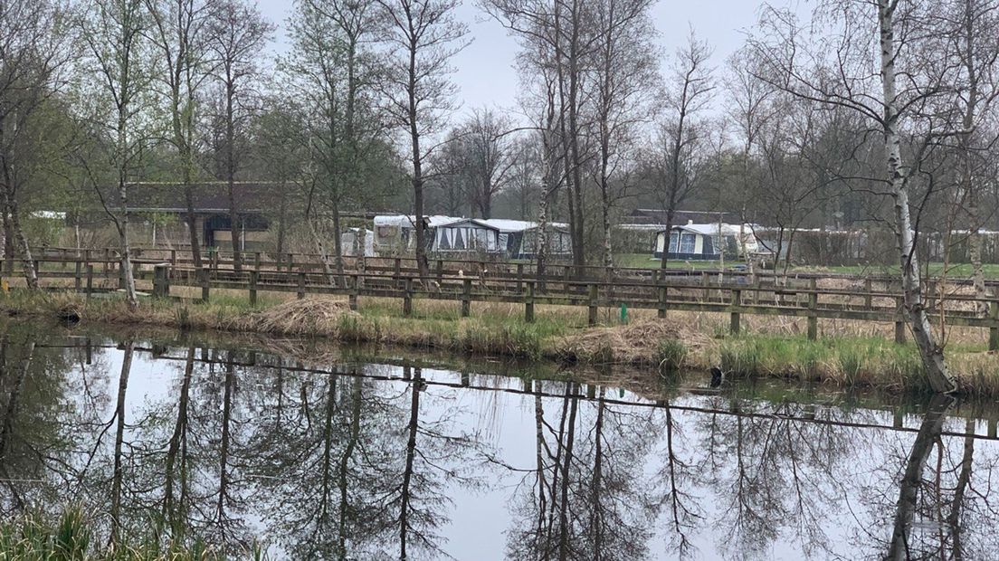 Camping De Kluft aan de rand van natuurgebied De Weerribben