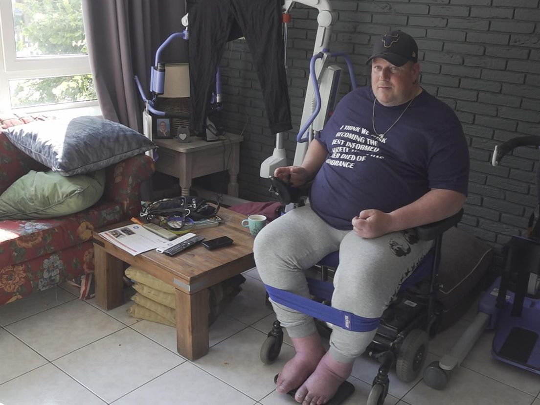 John Kokshoorn heeft MS en zit in een rolstoel