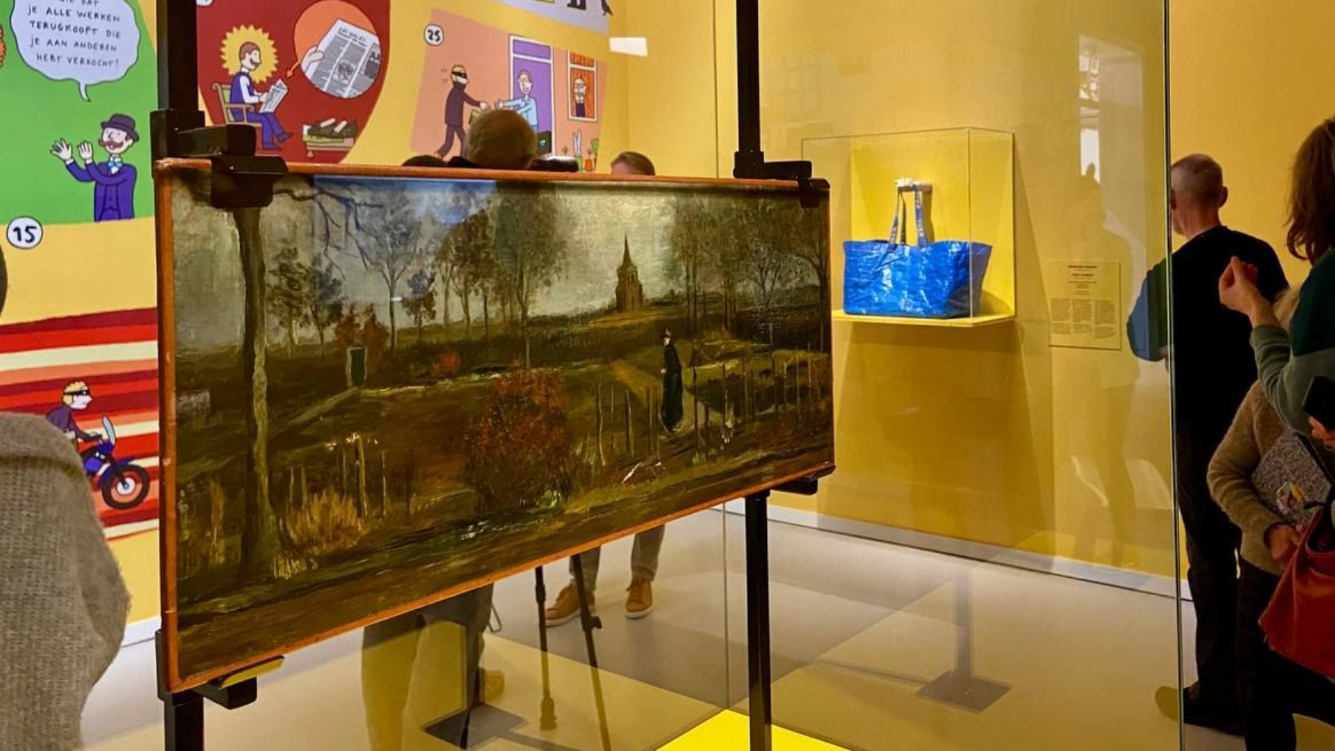 Schilderij Van Gogh en IKEA-tas in nieuwe tentoonstelling Groninger