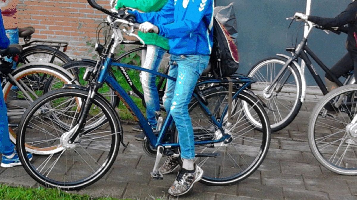 Zo ver fietsen Groningse schoolkinderen van huis naar school