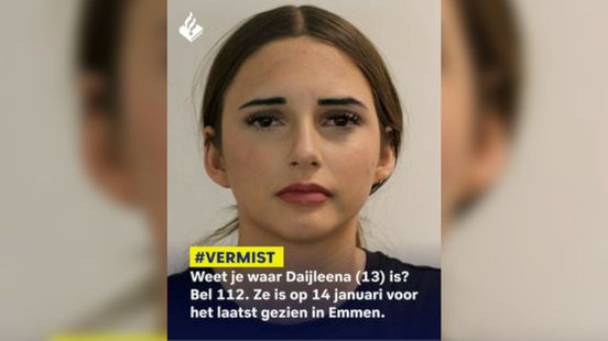 Politie krijgt meer dan tien tips na verdwijning Daijleena (13) Nieuws