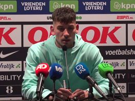 Jakub Moder na de 0-0: "Het was moeilijk om de spits te vinden"