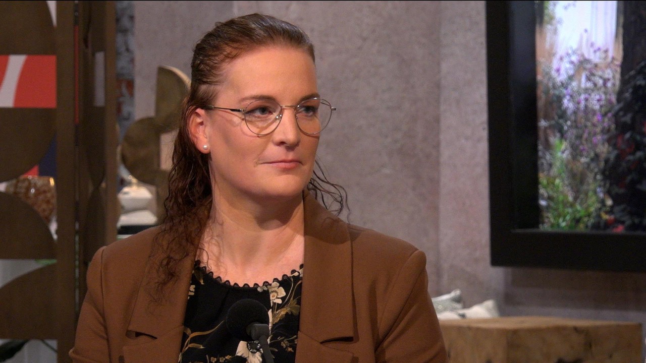 Caroline Cnossen, melkfeehâlder fan 'e Grinzer Pein en bestjoerder by LTO Noord