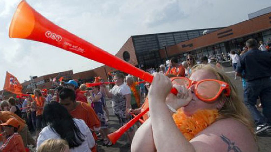 Olifanten verjagen met vuvuzela's
