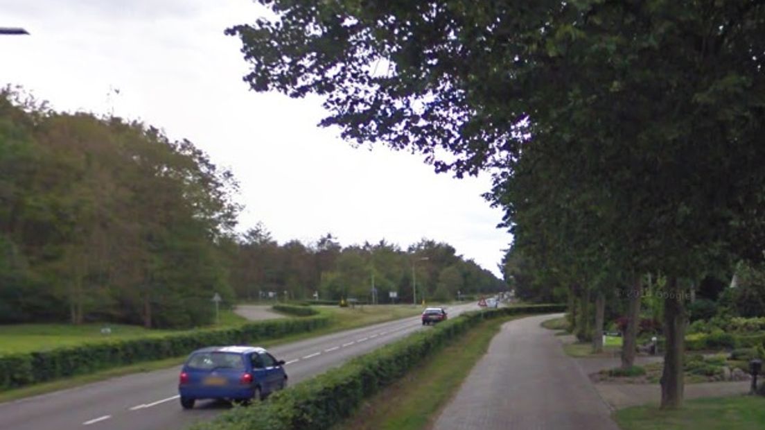 De Ermerweg wordt een dertig kilometerzone (Rechten: Google Streetview)