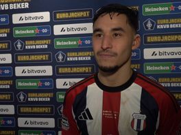 Devin Plank redde de eer voor Excelsior Maassluis