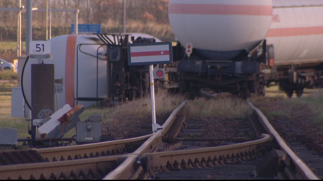 Lpg-trein ontspoorde door gebreken aan spoor
