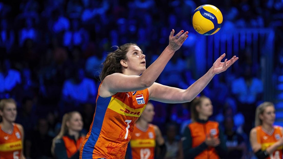 Juliët Lohuis uit Oldenzaal is één van de Overijsselse speelsters bij Oranje