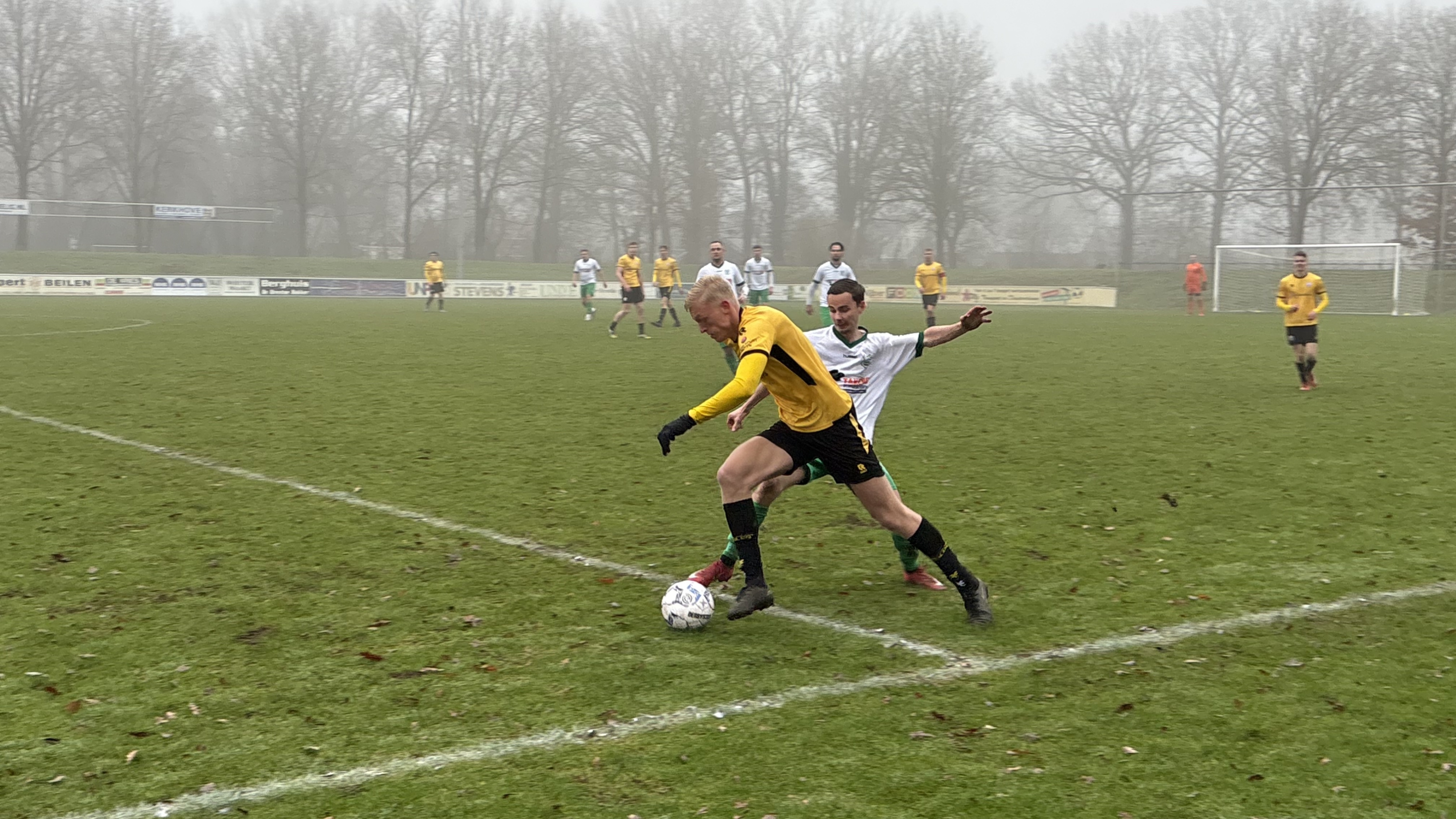 Beilen en Pesse schieten weinig op met gelijkspel in derby