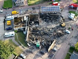 Garage Dorenbos uit Norg mikt op herbouw na brand: 'Willen alles zo snel mogelijk weghalen'