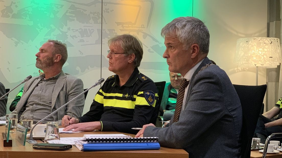 Politiechef Gery Veldhuis beloofde beterschap aan de gemeente Westerwolde