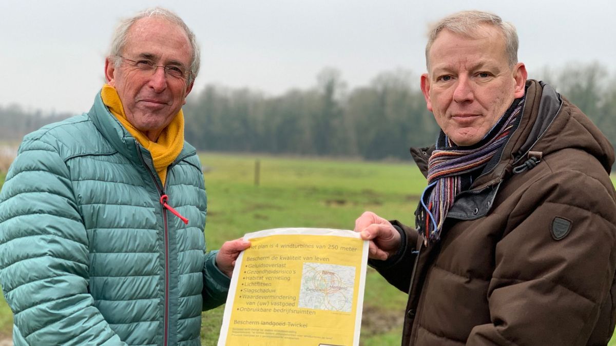 Weerstand tegen enorme windturbines in regio Hengelo: 