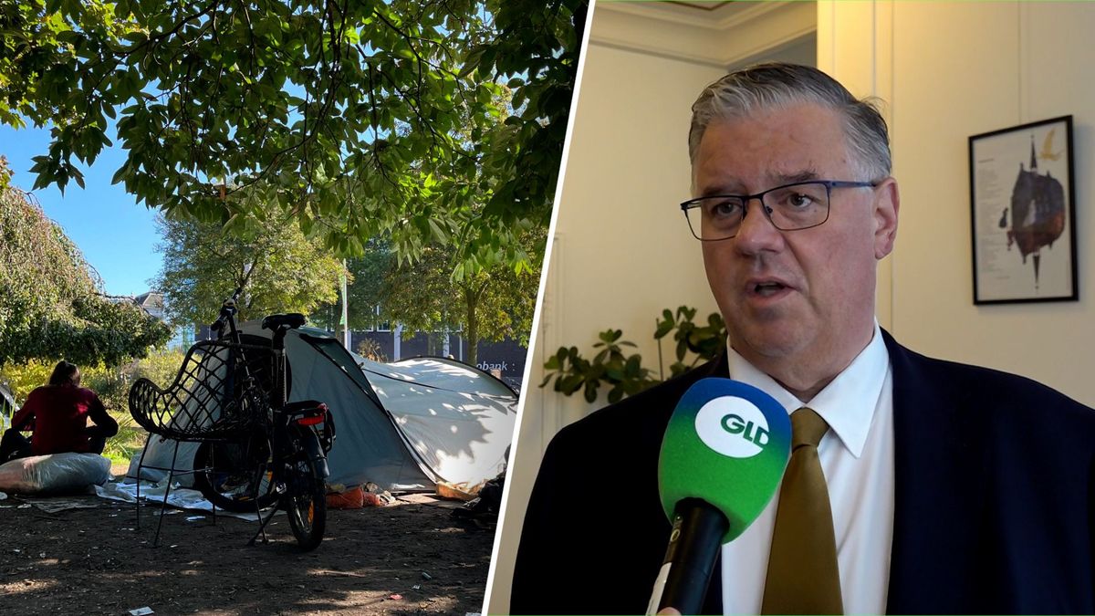 Gemeente grijpt niet in bij tentenkamp Keizer Karelplein