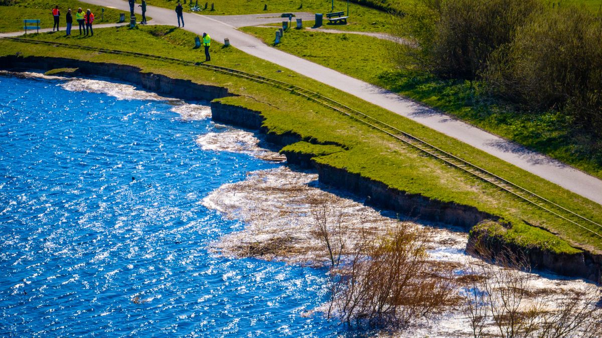 Valkenburgse Meer na instorting oever weer open voor recreatie