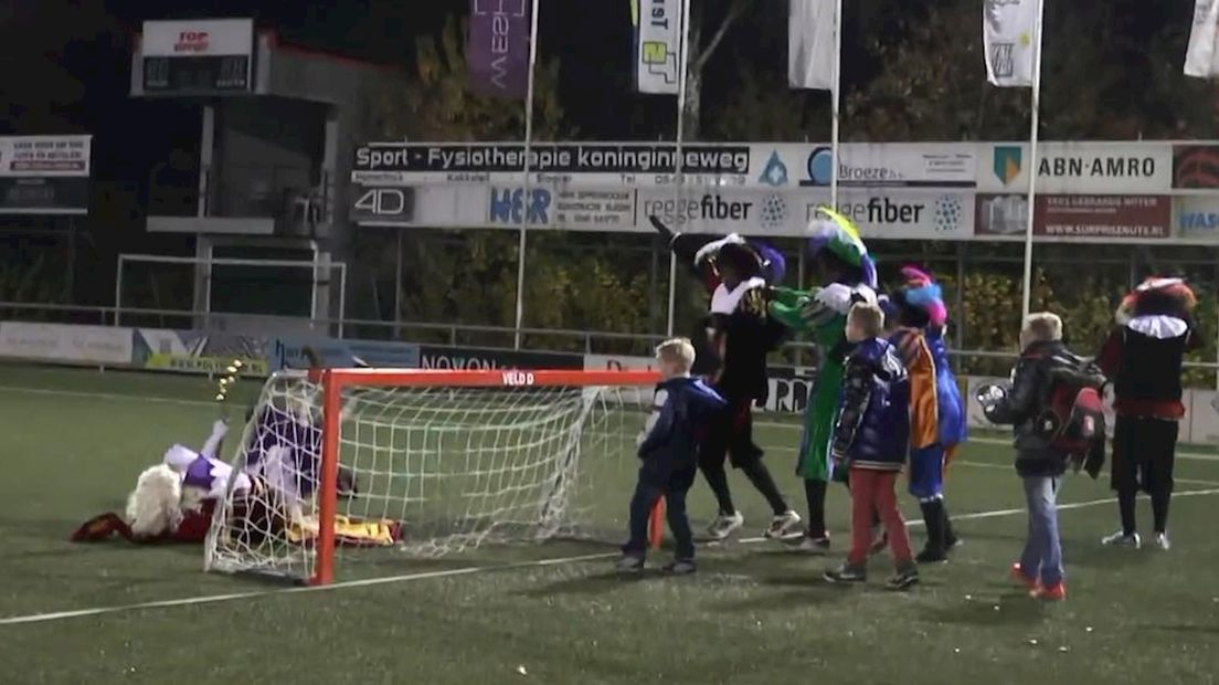Sinterklaas gevallen
