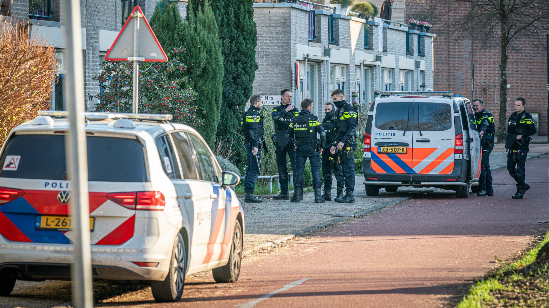 Getraumatiseerde veteraan bedreigde klusjesman met vuurwapen vanwege verkeerd geparkeerde bus