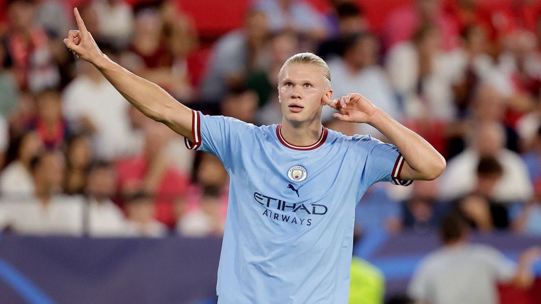 Er staat geen maat op City-spits Haaland