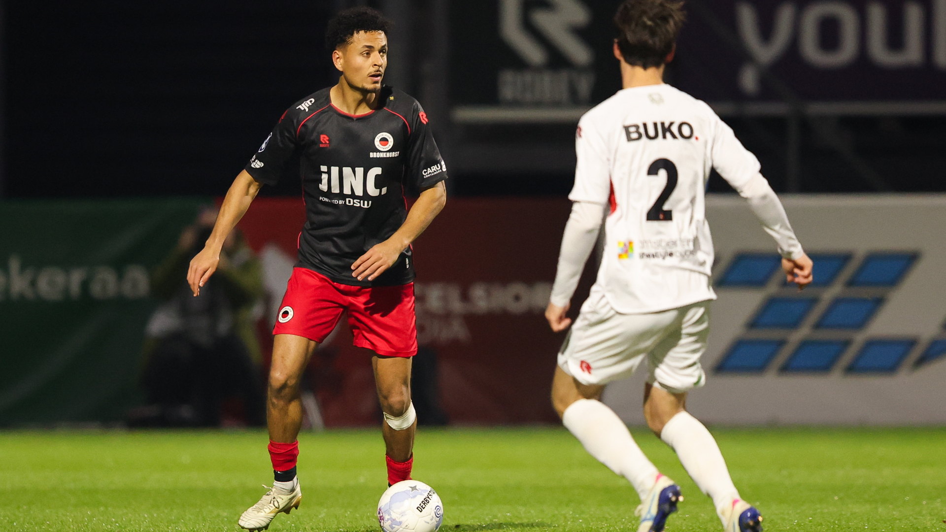 Ilias Bronkhorst speelt met Excelsior tegen zijn oude club Telstar.