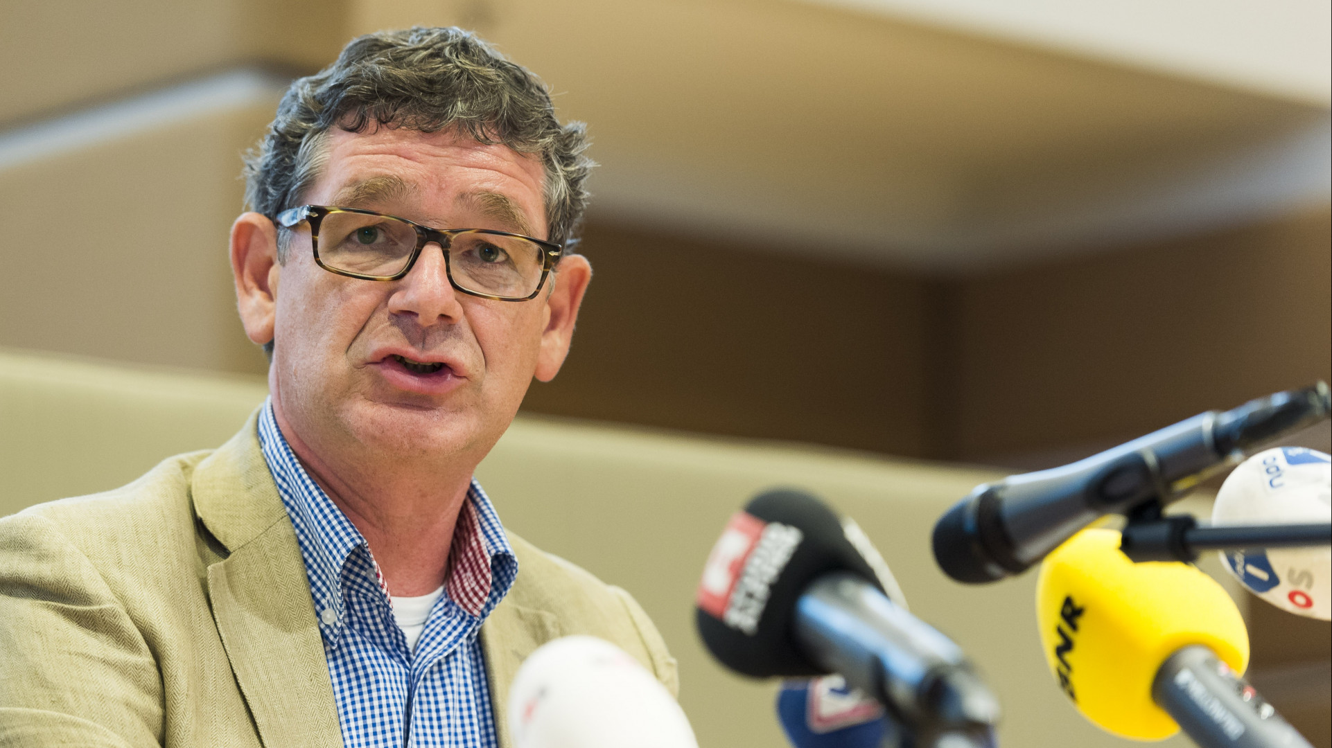 Kees van Velzen in 2015 als locoburgemeester van Alphen aan den Rijn