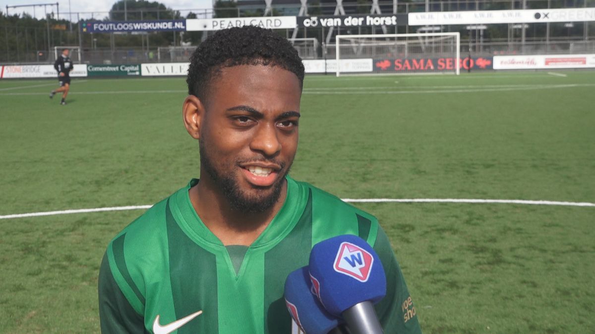 Droomdebuut voor Arantis Roep bij Quick Boys: 'Het kan altijd beter'