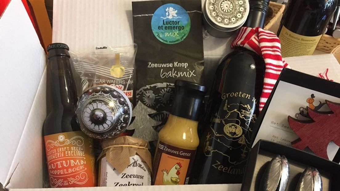 Zeeuwse producten in kerstpakket