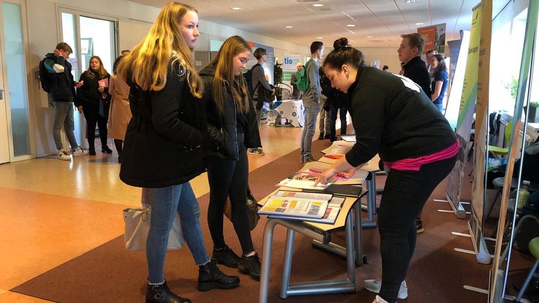 Een studie kiezen is soms lastig voor scholieren (Rechten: RTV Drenthe / Petra Wijnsema)
