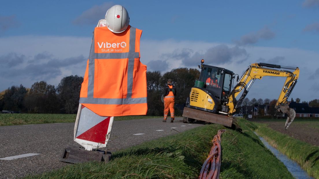 Medewerkers van ViberQ aan het werk (archief)