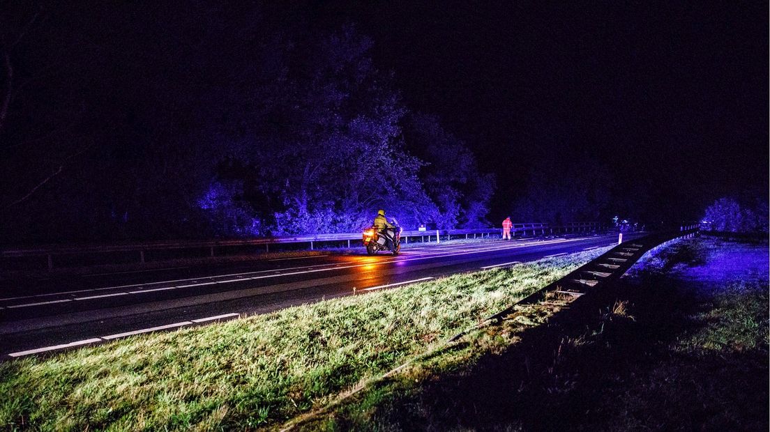 Ongeluk op N348 na gevaarlijke keeractie