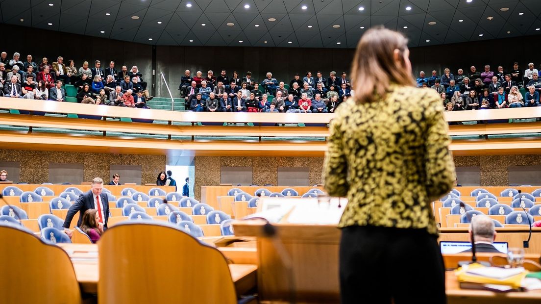 Veel Zeeuwen op de publieke tribune