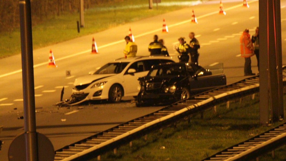 A35 bij Borne afgesloten na ongeluk