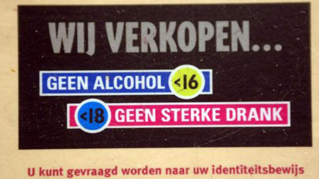 Boetes verkoop alcohol aan kinderen