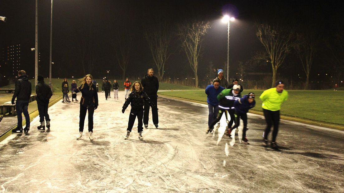 Schaatsen bij De Greb in Veenendaal