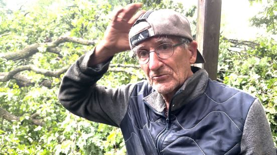 Storm verwoest huis van Wim: 'Twaalf eiken vielen als luciferpinnetjes om'