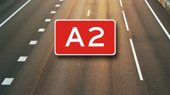 A2 deels dicht na ongeluk, kilometerslange file richting Utrecht.