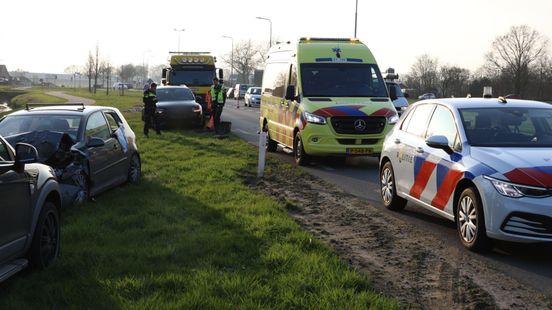 Gewonde bij ongeval • inval en arrestaties.