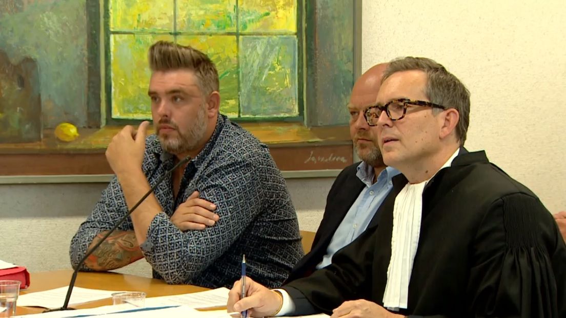 In augustus stonden Mooi Wark en Holties ook al tegenover elkaar voor de rechter (Rechten: archief RTV Drenthe)