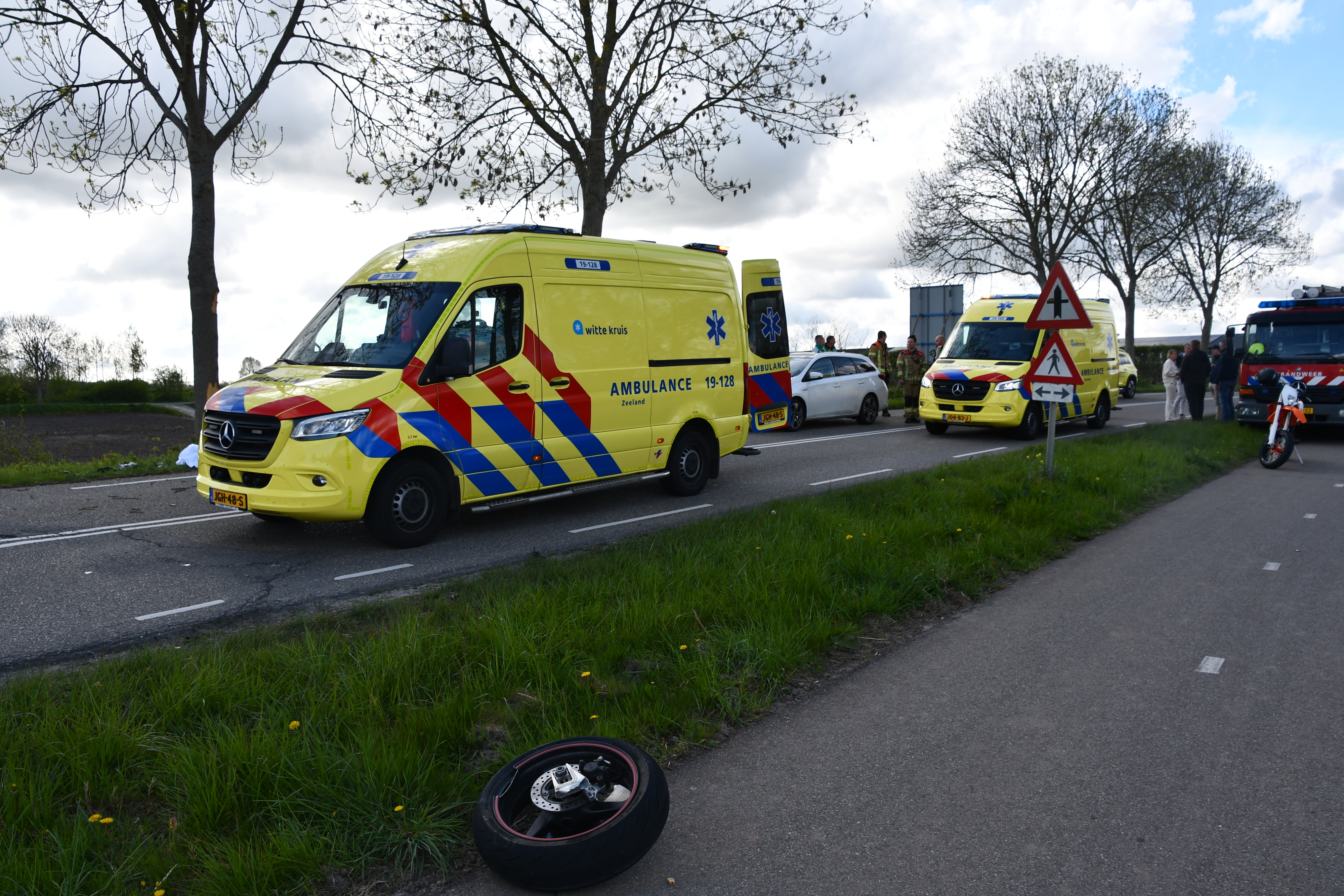Motorrijder (24) overleden na ongeluk Kwadendamme