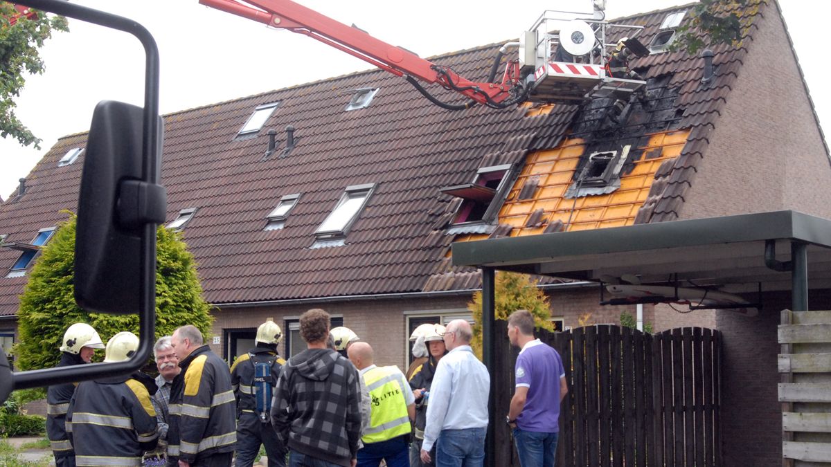 Woningbrand in Meppel